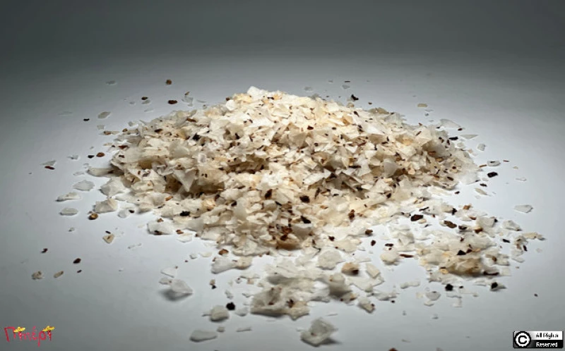 Ανθός Αλατιού με Μανιτάρια Πορτσίνι, fleur de sel with porcini mushrooms. 1