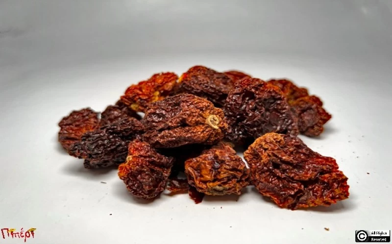 Carolina reaper Powder, (  Capsicum chinense ). 2
