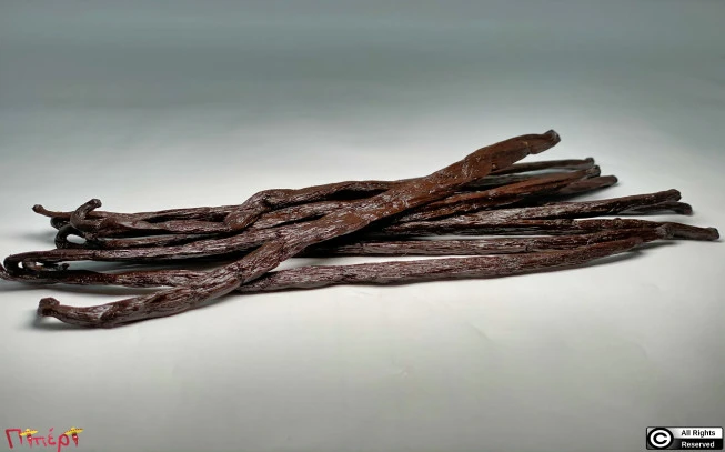 Madagascar Vanilla (stick), 'Α 12cm' Vanilla stick - pod - bean, vanilla bean (Vanilla planifolia) 1