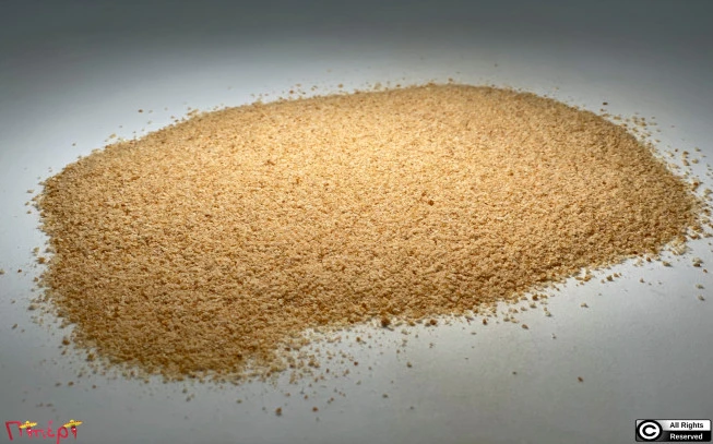 Grated toast, breadcrumbs. 1