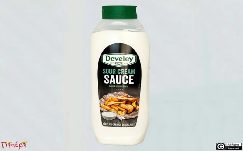 ΣΑΛΤΣΑ SOUR CREAM DEVELEY 875ml 1