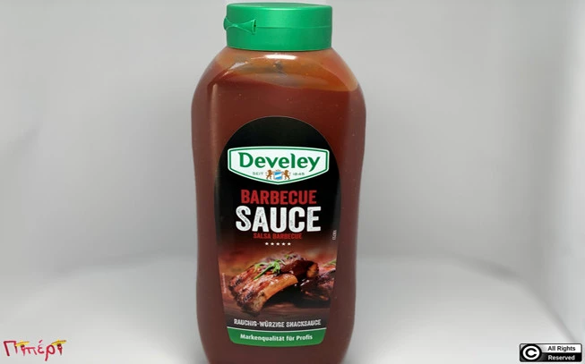 ΣΑΛΤΣΑ ΜΠΑΡΜΠΕΚΙΟΥ DEVELEY 875ml,  BARBEQUE SAUCE develey 875ml 1