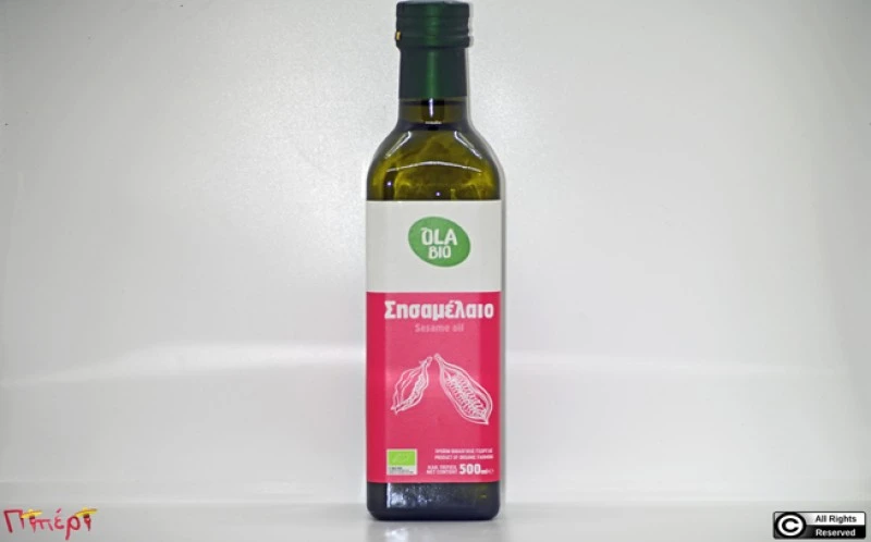 Sesame Oil Organic Cold-Pressed (500ml) 1