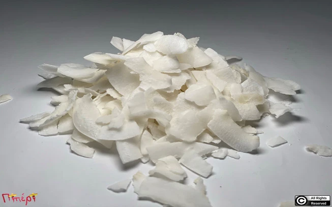 Καρύδα chips , Καρύδα αποξηραμένη σε φλύδες χωρίς προσθήκη ζάχαρης 1