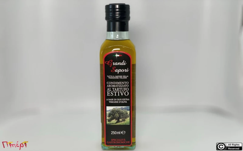 Extra Virgin Olive Oil Black summer truffle, (Tuber aestivum). 1