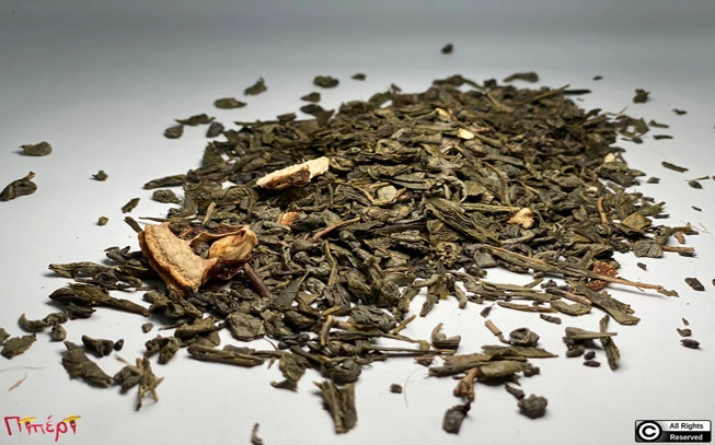 Aromatic green tea earl gray. 1